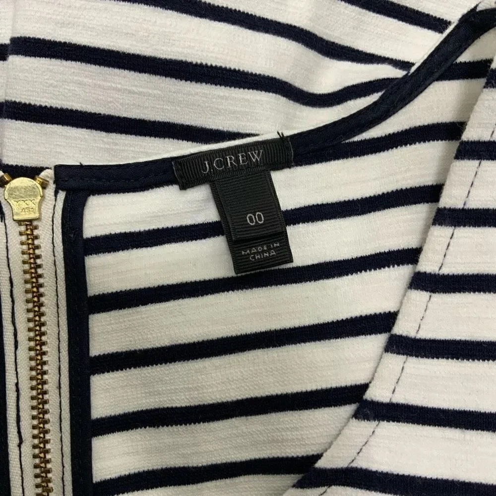 J. CREW Sleeveless striped dress